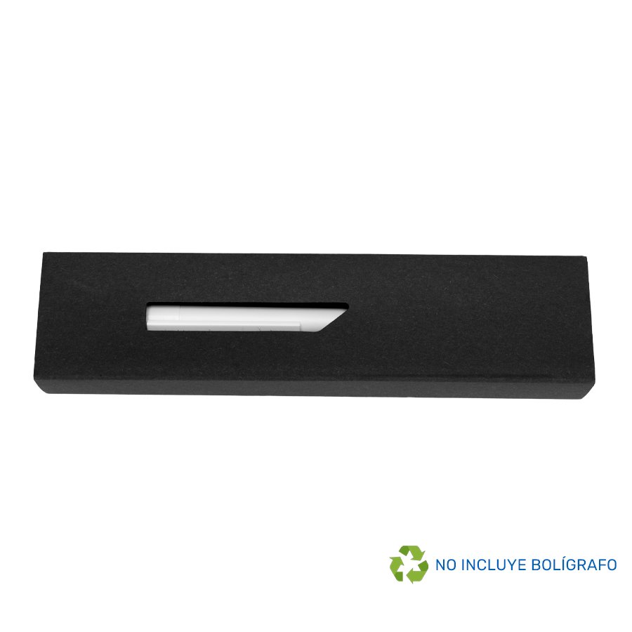 Estuche Porta-Lápiz o Bolígrafo, en cartón negro. — vista 4 · GF Group
