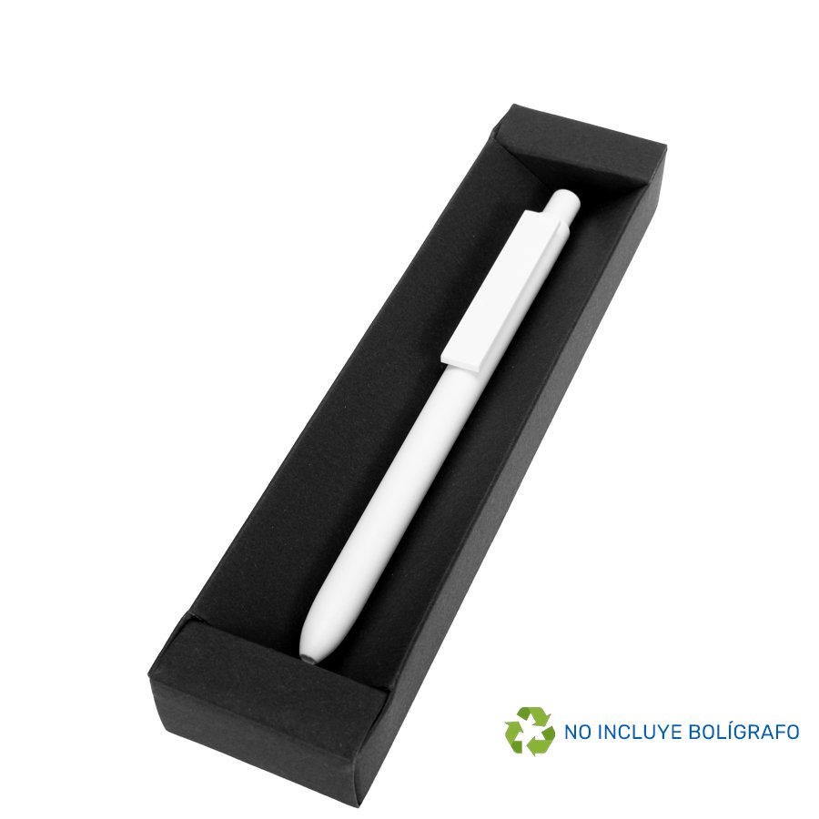 Estuche Porta-Lápiz o Bolígrafo, en cartón negro. — vista 3 · GF Group