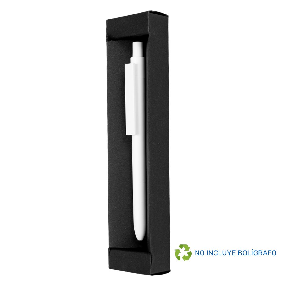 Estuche Porta-Lápiz o Bolígrafo, en cartón negro. — vista 5 · GF Group