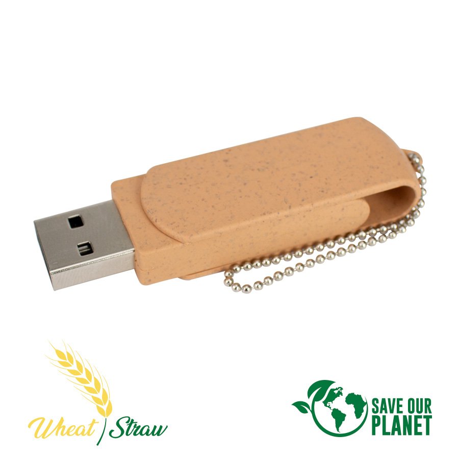 USB Pendrive 16GB de caña de Trigo — vista 2 · GF Group