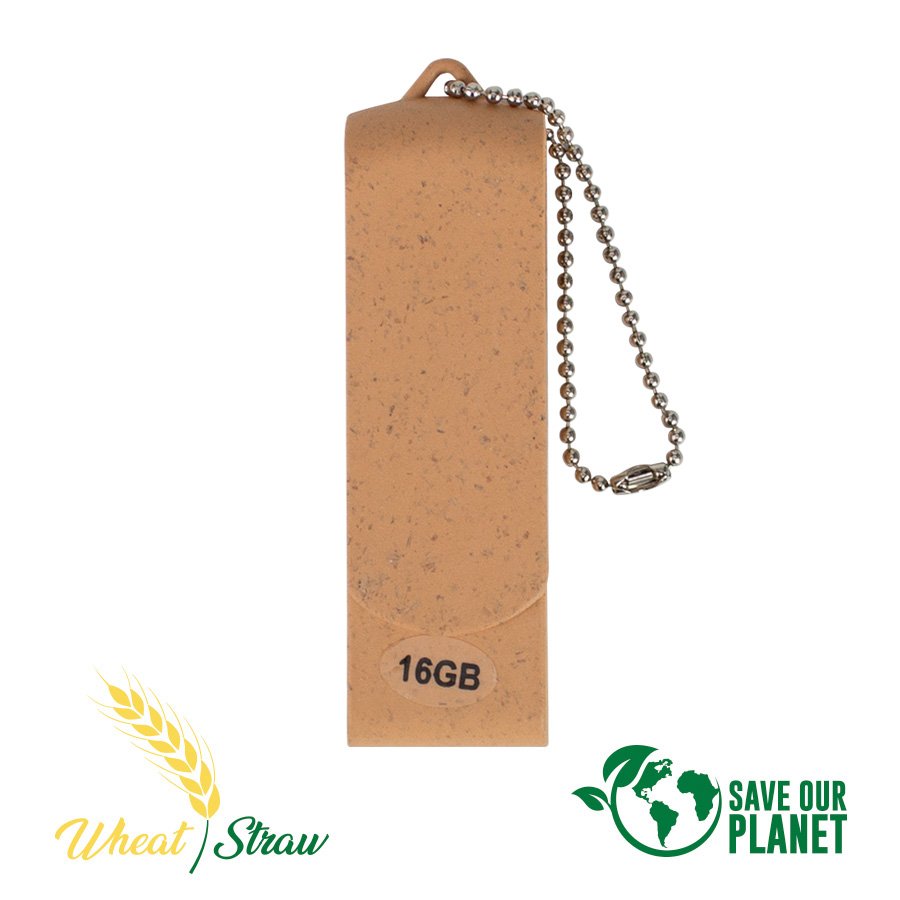 USB Pendrive 16GB de caña de Trigo — vista 4 · GF Group