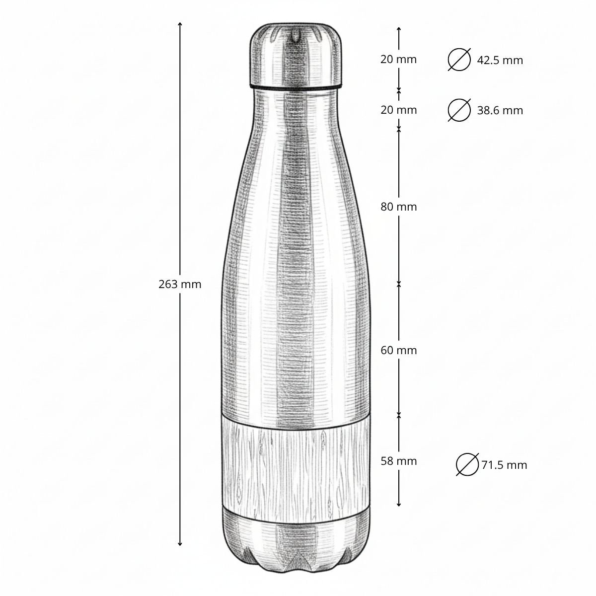 Botella ESTOCOLMO — vista 6 · GF Group