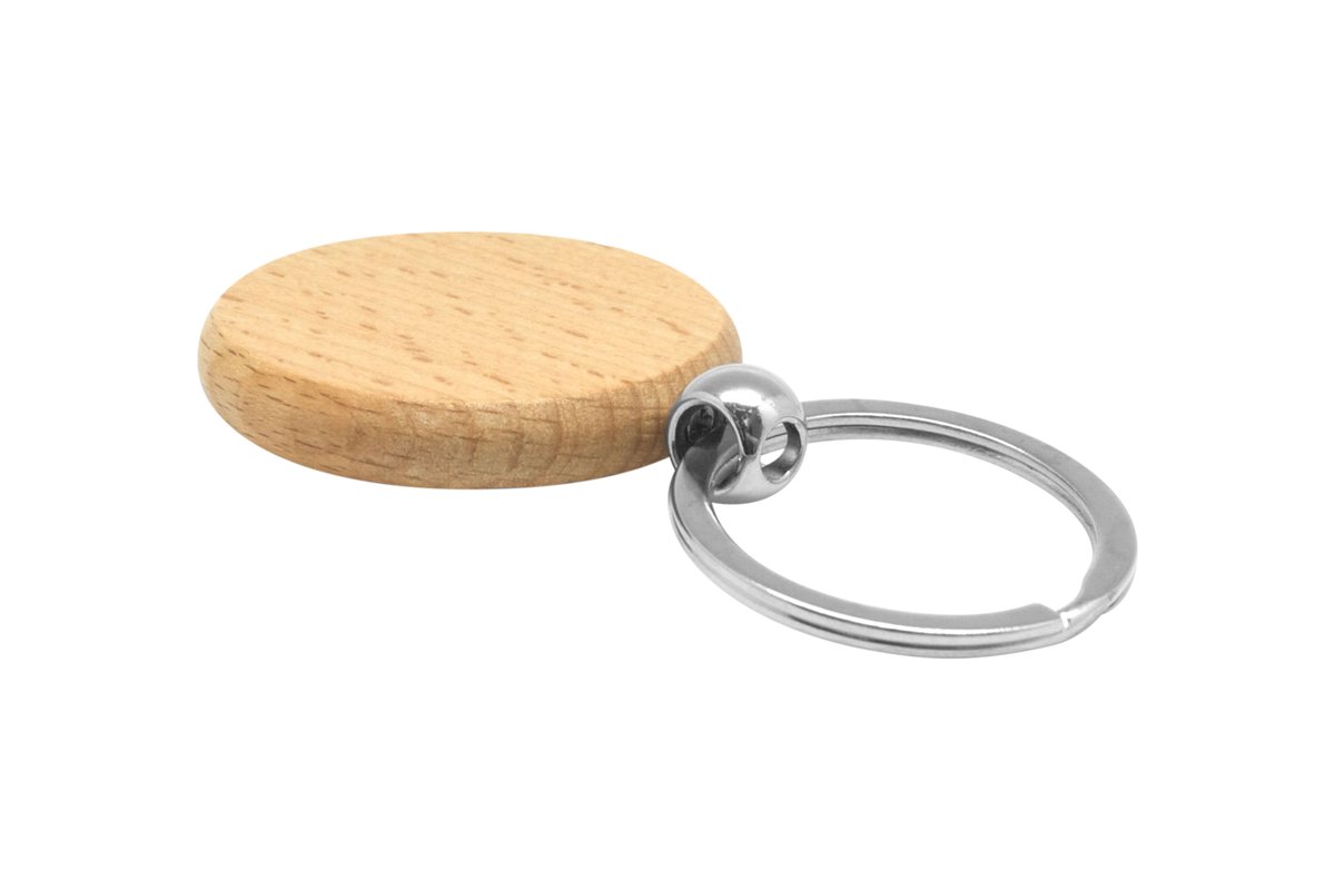 Llavero de Madera "Rubí" — vista 3 · GF Group