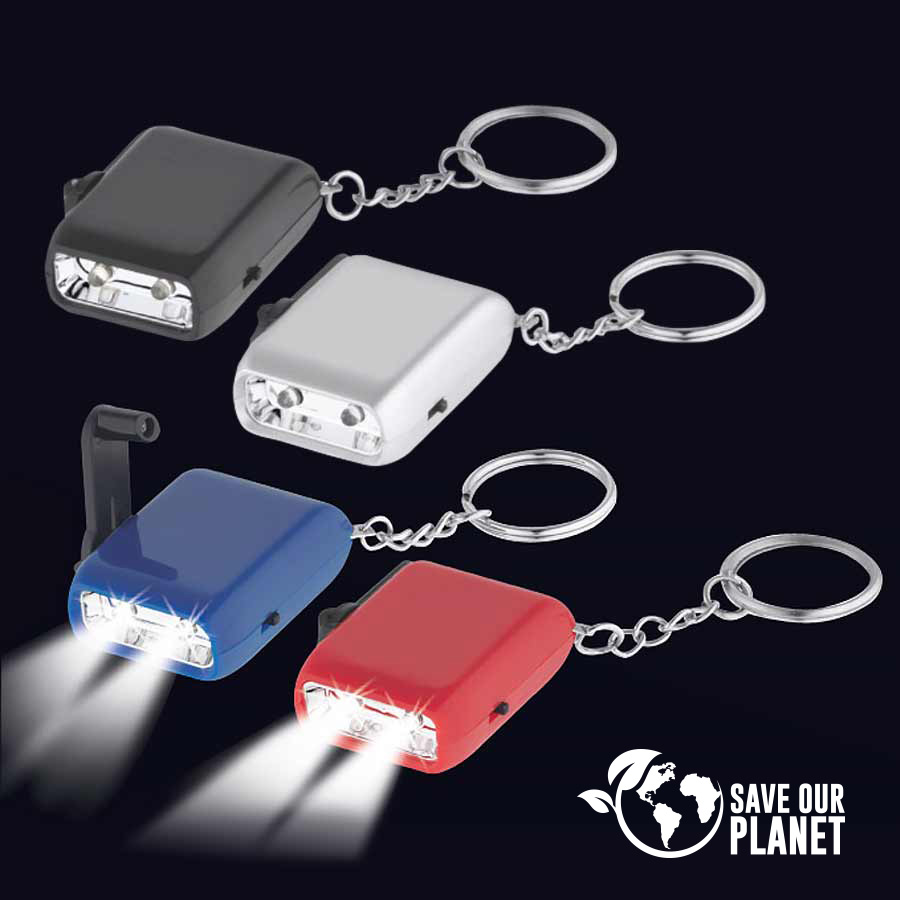 Llavero-Linterna LED Dínamo — Llaveros · GF Group