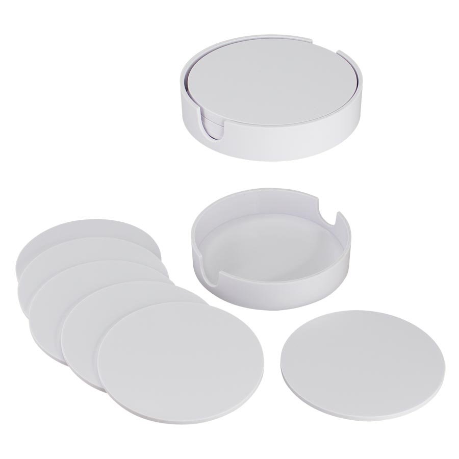 Set de Posavasos Plásticos Redondos — vista 3 · GF Group