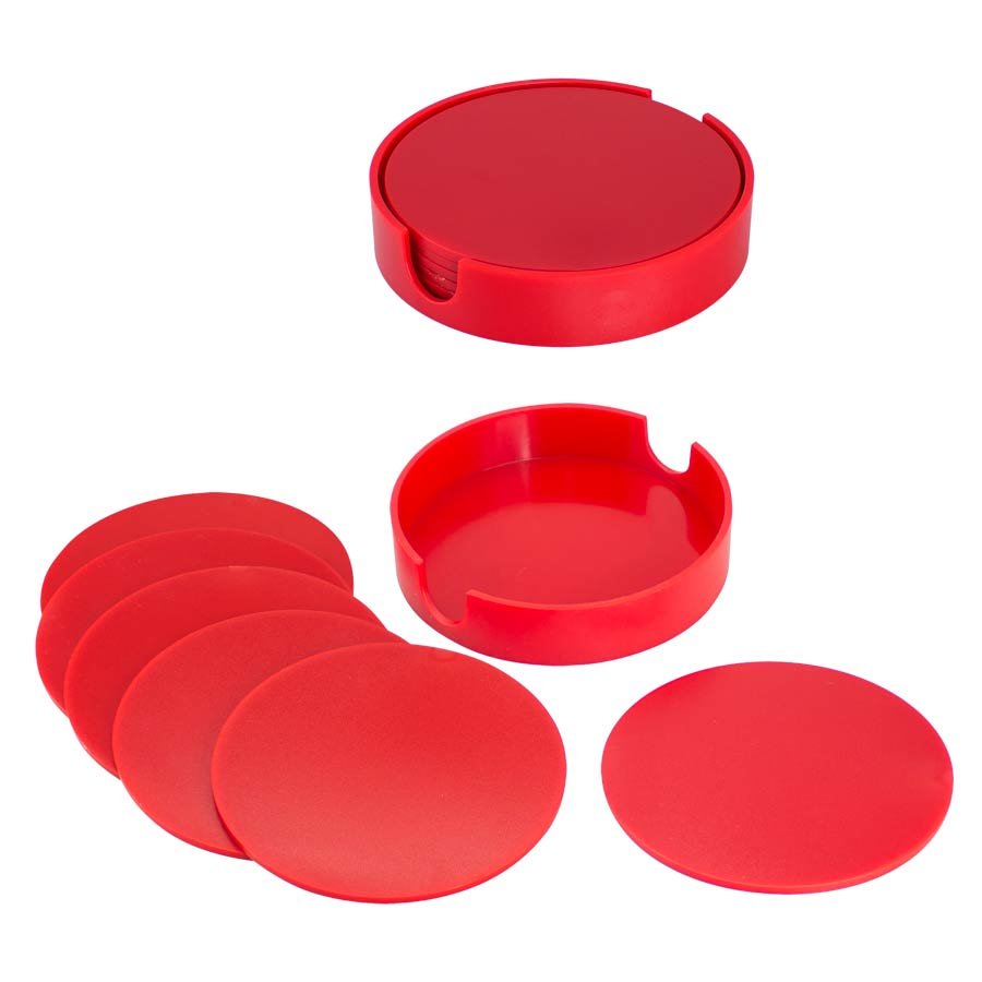 Set de Posavasos Plásticos Redondos — vista 5 · GF Group