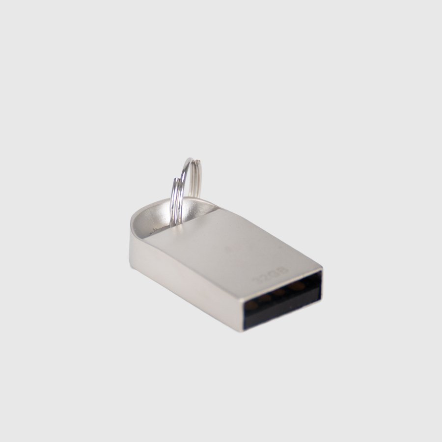 USB 2.0 Mini-Pendrive «Lock» de Acero inoxidable 32GB — vista 5 · GF Group