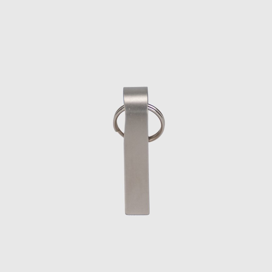 USB 2.0 Mini-Pendrive «Lock» de Acero inoxidable 32GB — vista 3 · GF Group
