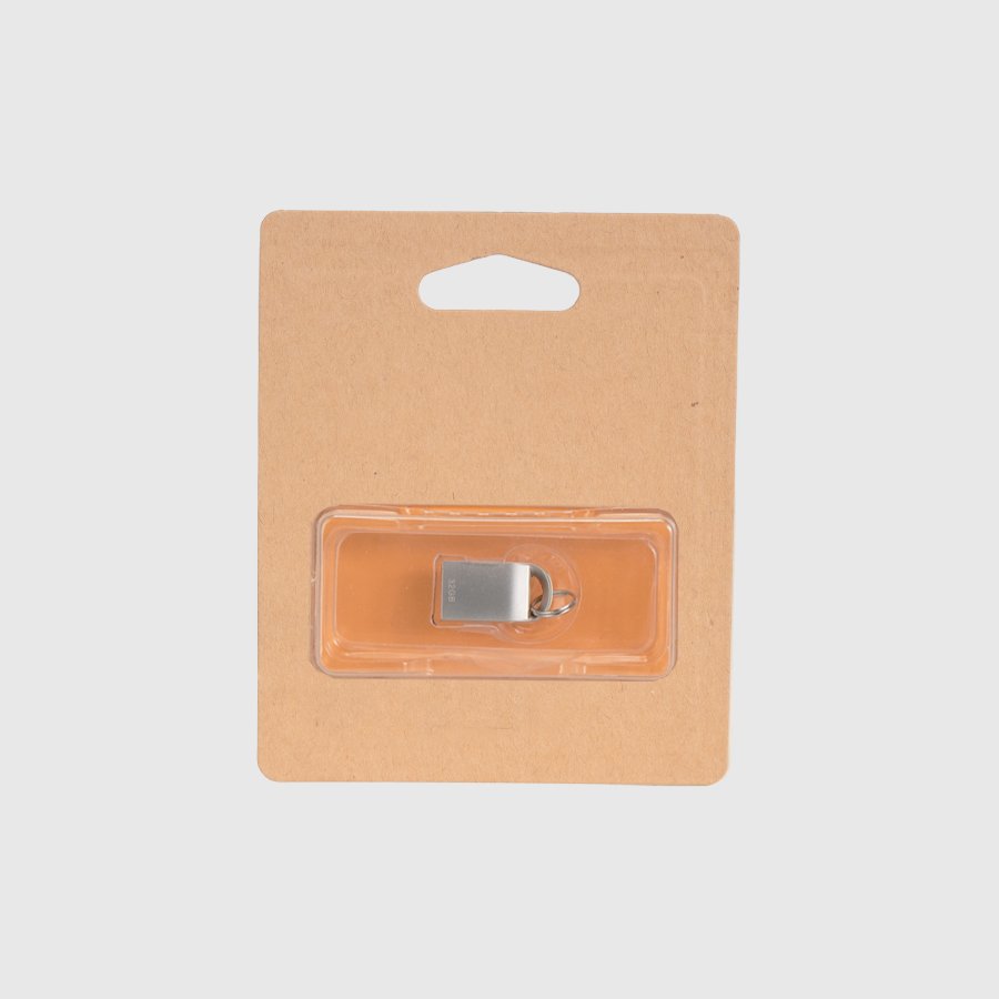 USB 2.0 Mini-Pendrive «Lock» de Acero inoxidable 32GB — vista 6 · GF Group