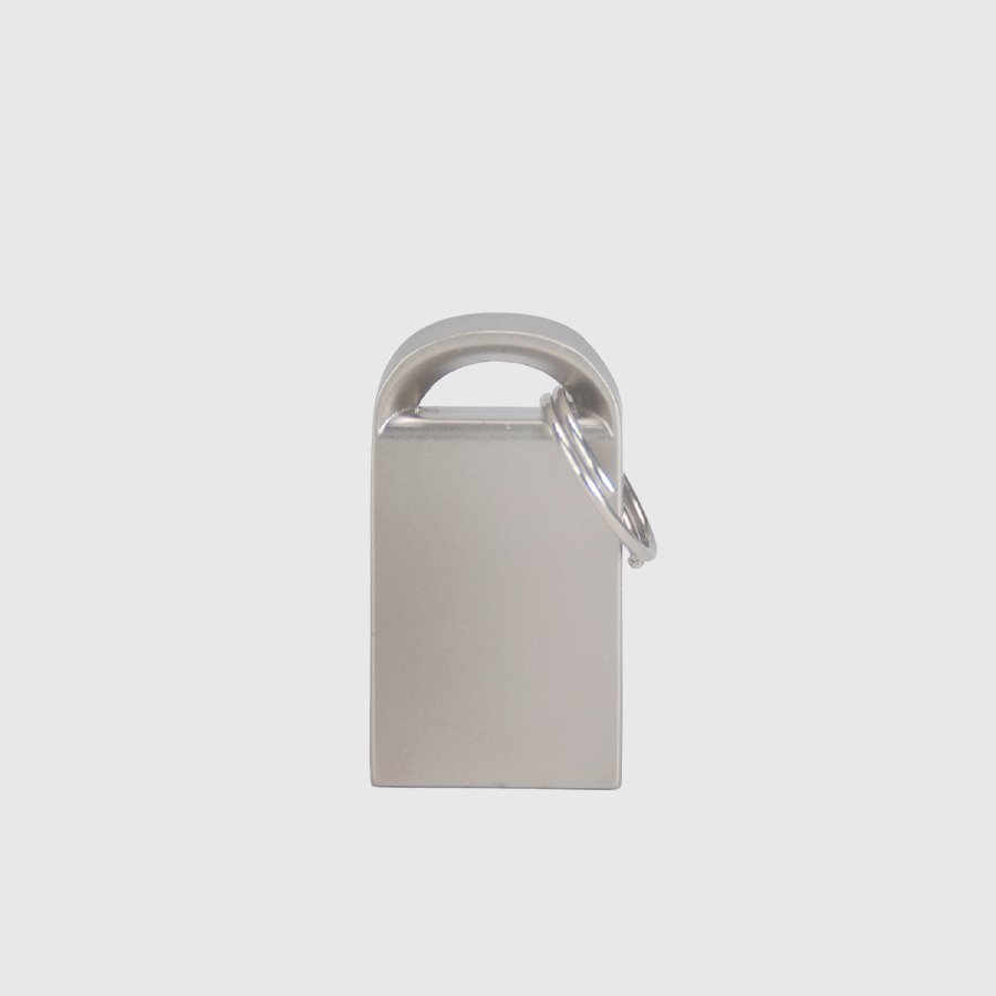 USB 2.0 Mini-Pendrive «Lock» de Acero inoxidable 32GB — vista 4 · GF Group