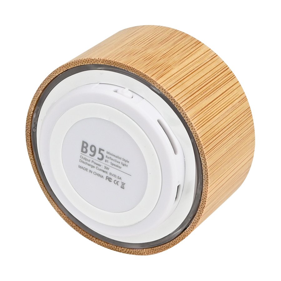 Parlante Altavoz Bluetooth de Bamboo «FLOW» — vista 4 · GF Group