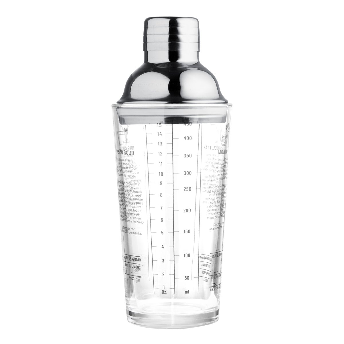 Coctelera de vidrio "KOKOMO" — vista 3 · GF Group