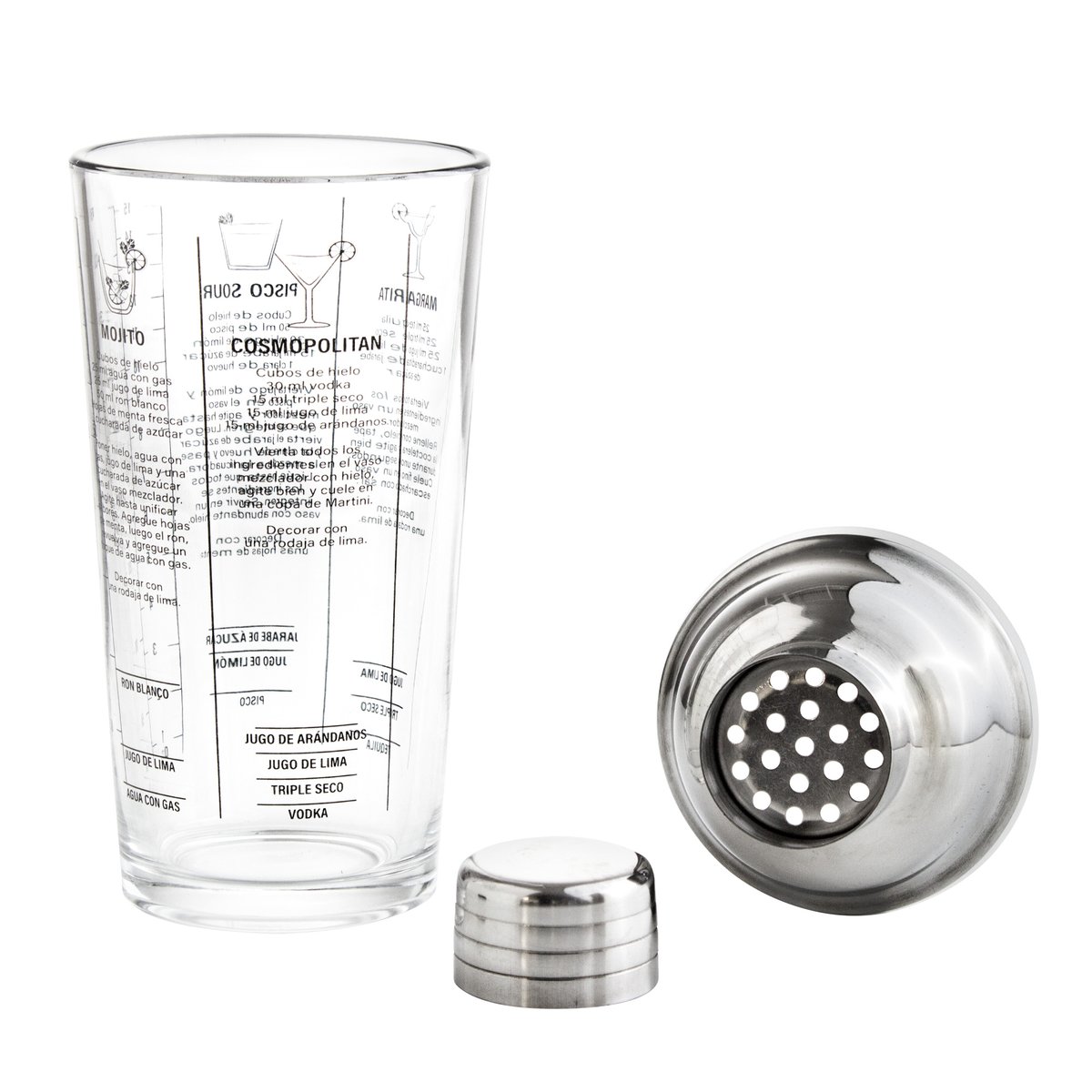 Coctelera de vidrio "KOKOMO" — vista 5 · GF Group