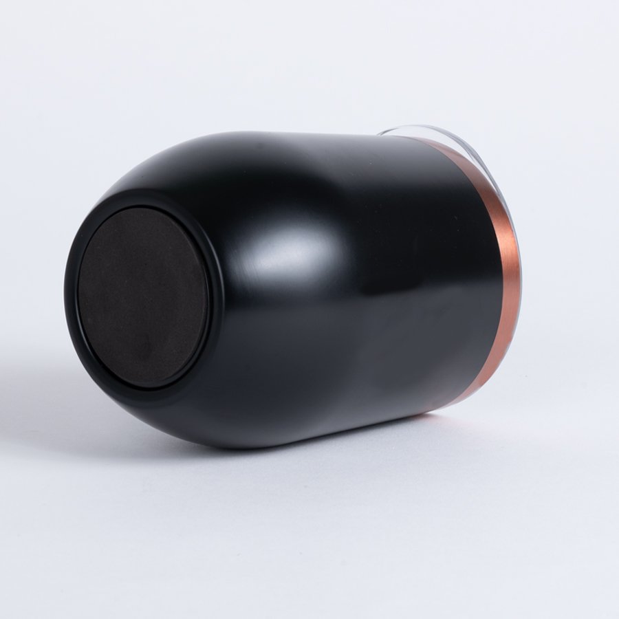 Vaso térmico negro/encobrizado «LEEDS» 350cc — vista 6 · GF Group