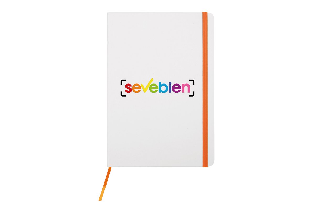 Libreta mediana “White” — vista 10 · GF Group
