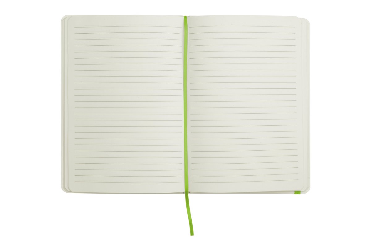 Libreta mediana “White” — vista 3 · GF Group