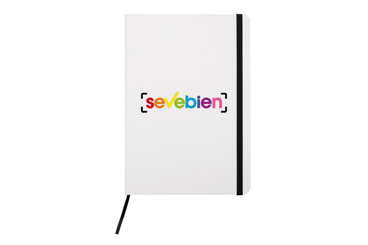 Libreta mediana “White” — vista 20 · GF Group