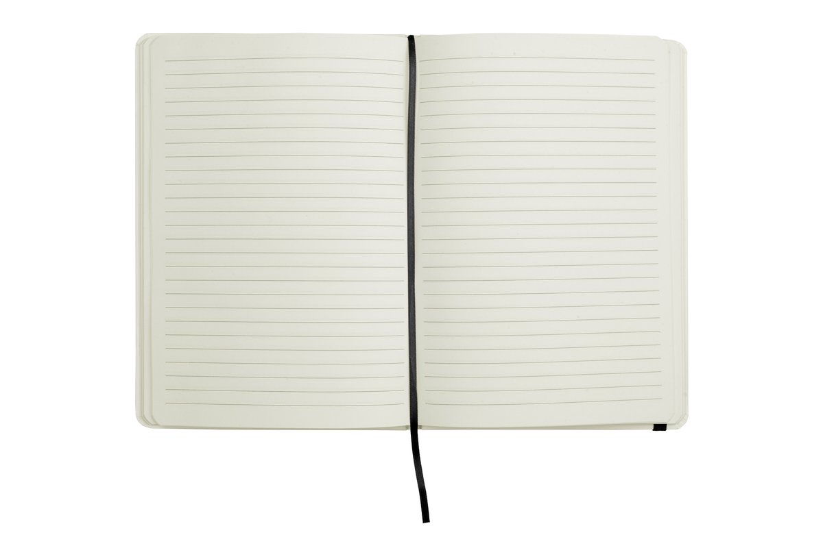 Libreta mediana “White” — vista 18 · GF Group