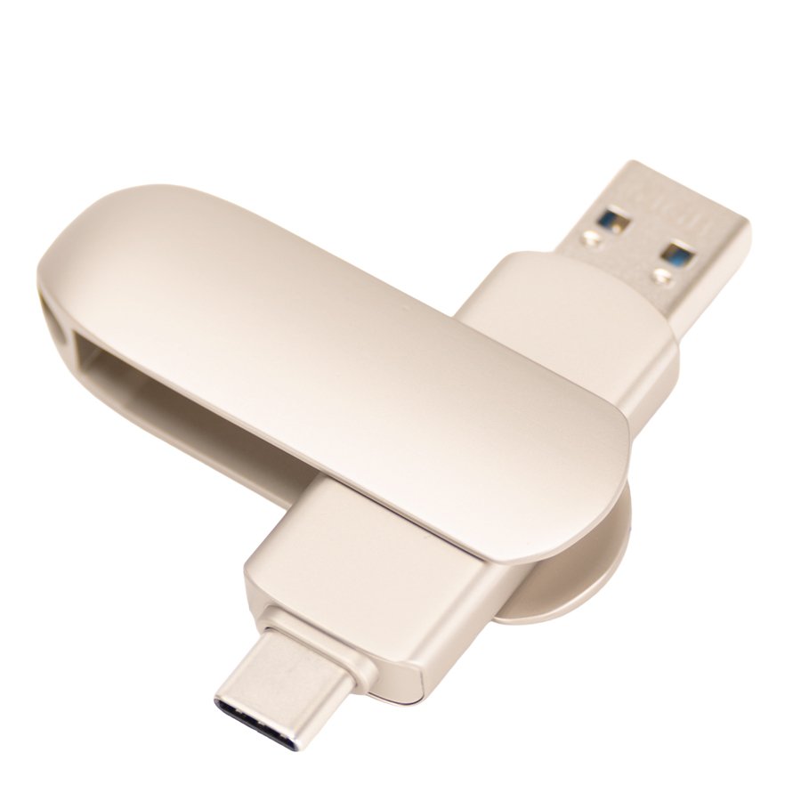 Pendrive giro OTG USB 3.0 / Type C, 64GB — vista 4 · GF Group