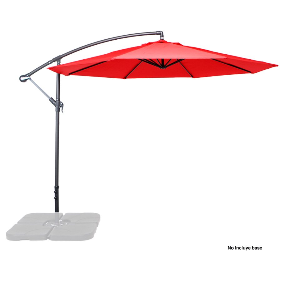 Quitasol lateral colgante «Banana» Ø3M · GF Group