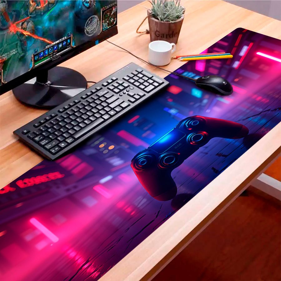 Mouse Pad «GAMER» gigante, para Sublimación 90×40 cm · GF Group