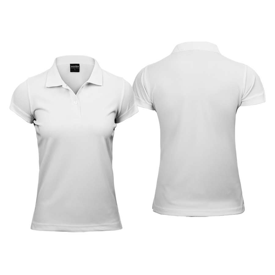 Polera Poliéster Mujer con Cuello — vista 2 · GF Group