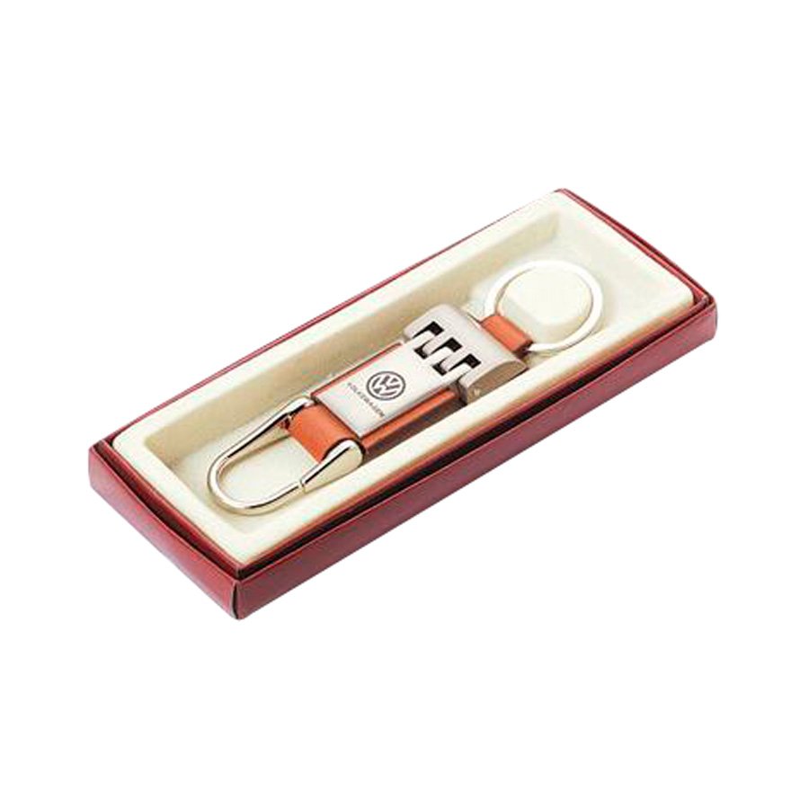 Llavero de Metal Eco-Cuero Premium — vista 2 · GF Group