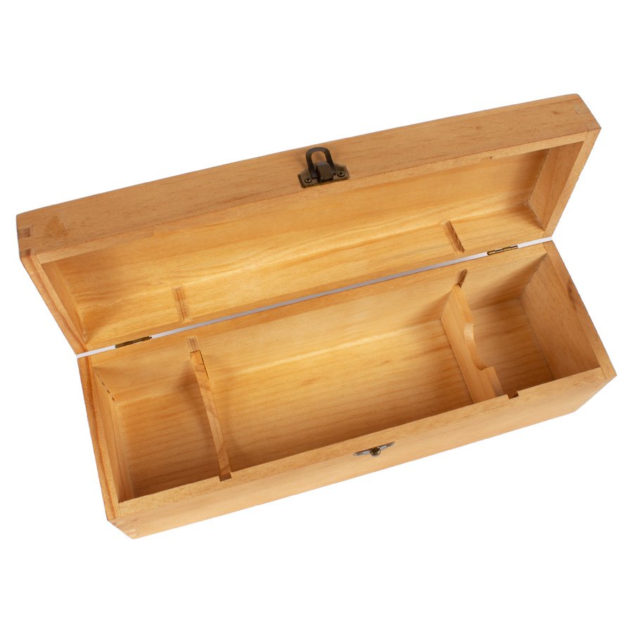 Caja de Madera Natural para Vino — vista 2 · GF Group