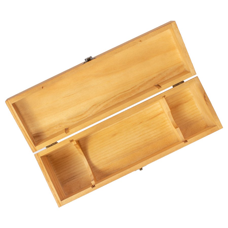 Caja de Madera Natural para Vino — vista 3 · GF Group
