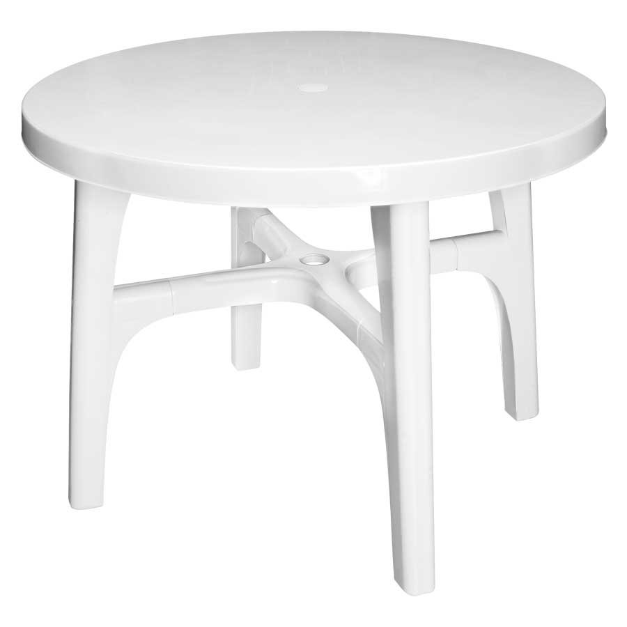 Mesa Plástica Redonda — vista 2 · GF Group