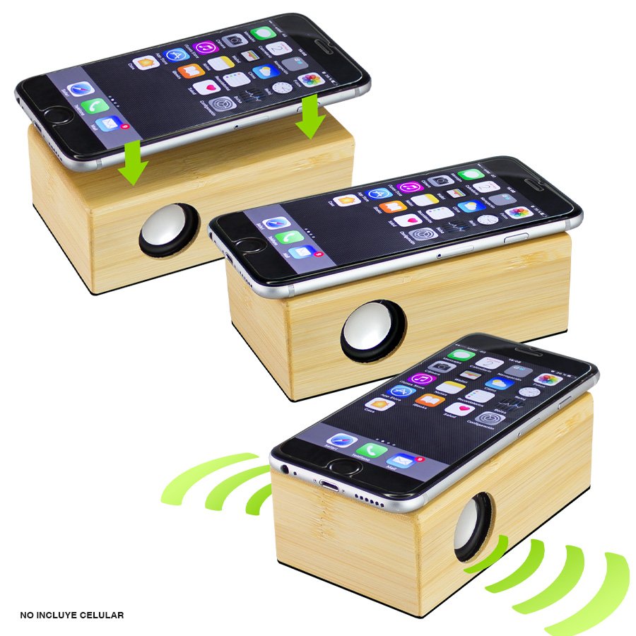 Parlante Inducción de Bamboo — vista 2 · GF Group