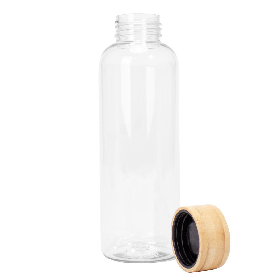 Botella PET tapa bamboo «AINOA» 550cc — vista 4 · GF Group