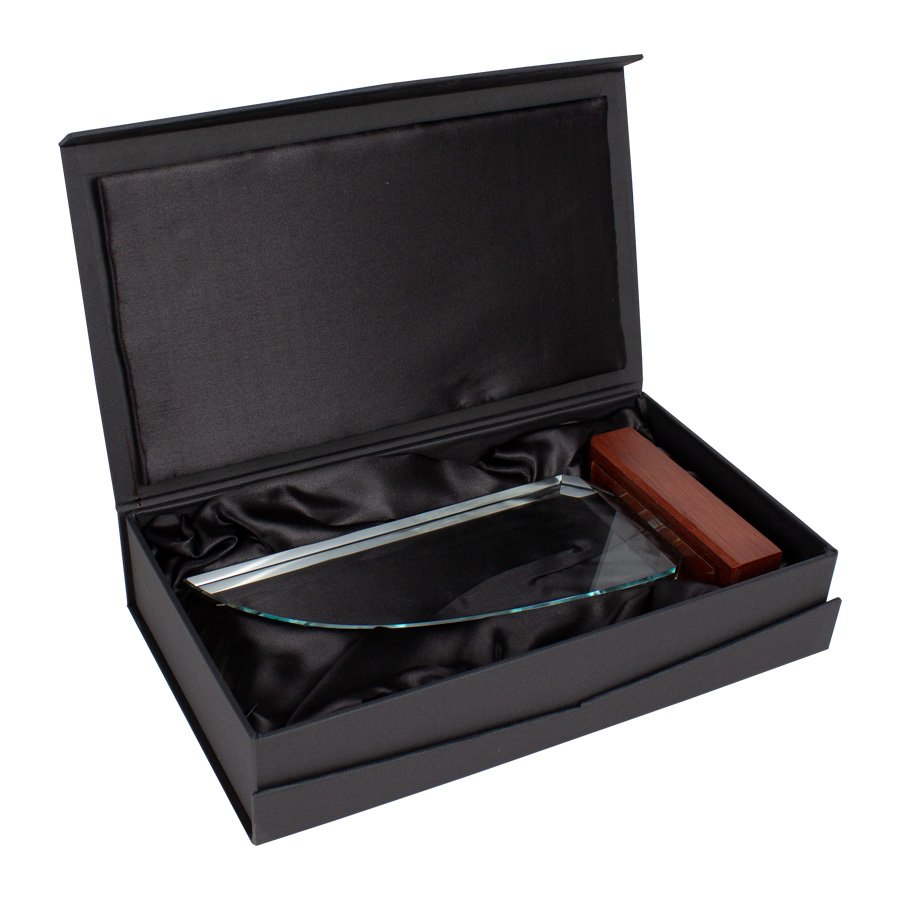 Trofeo Galvano de Madera y Cristal «Sail» — vista 4 · GF Group