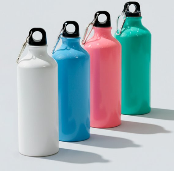 Botella ELR Aluminio 600 M