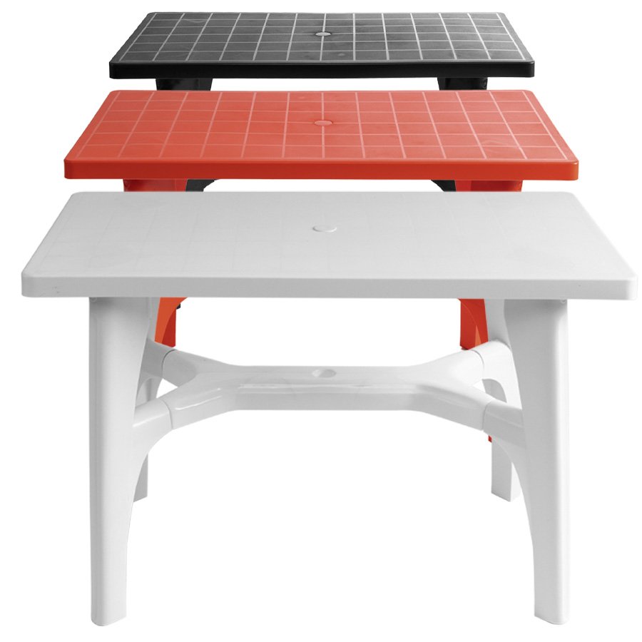 Mesa Plástica Rectangular · GF Group