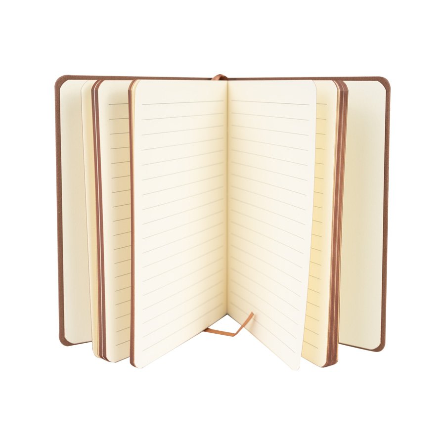 Libreta encobrizada de PU eco-cuero — vista 3 · GF Group