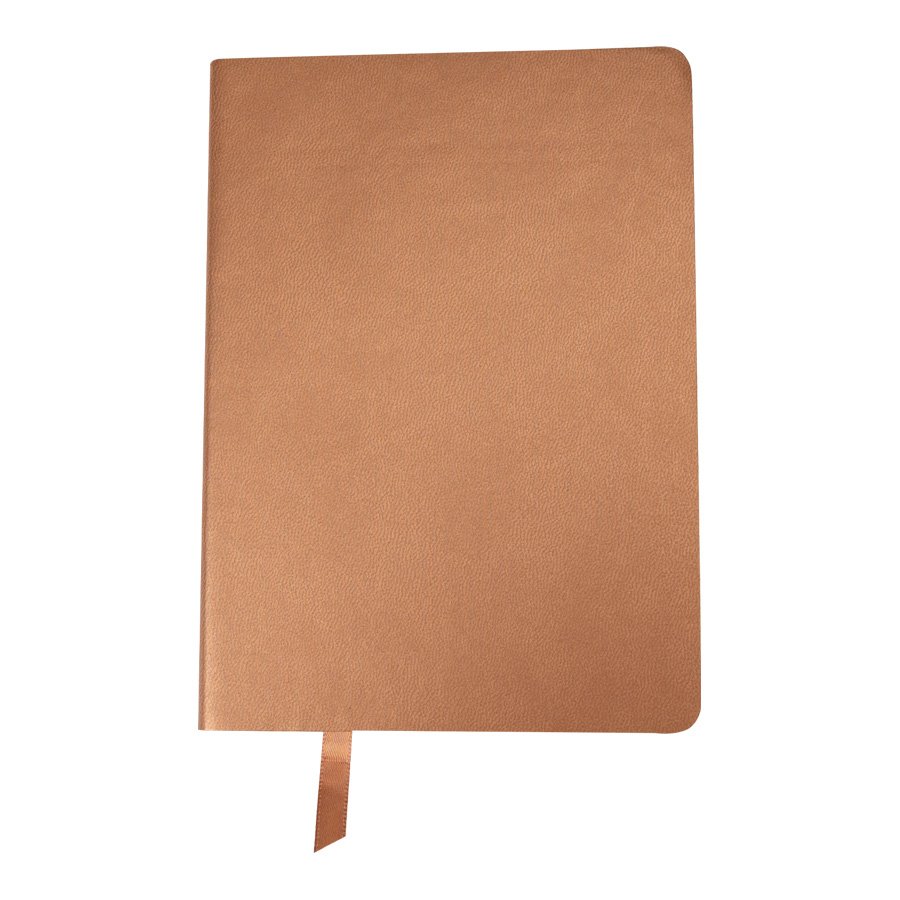 Libreta encobrizada de PU eco-cuero — vista 2 · GF Group