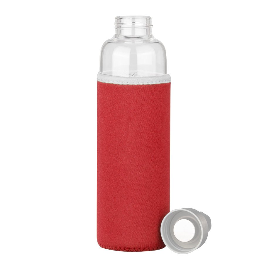 Botella de Vidrio Borosilicato con Funda de Neopreno 580cc — vista 6 · GF Group