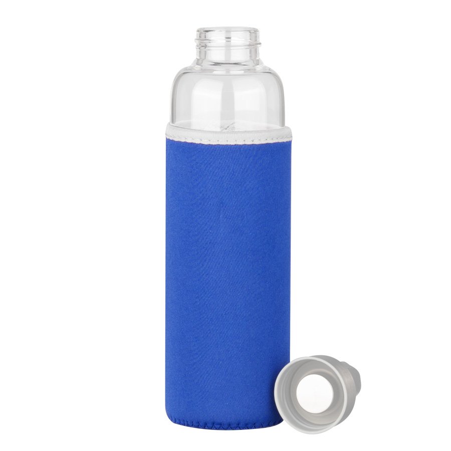 Botella de Vidrio Borosilicato con Funda de Neopreno 580cc — vista 3 · GF Group