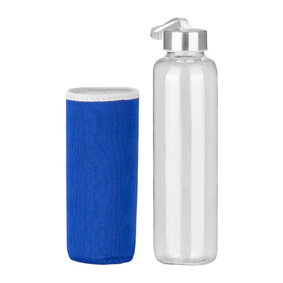 Botella de Vidrio Borosilicato con Funda de Neopreno 580cc — vista 4 · GF Group