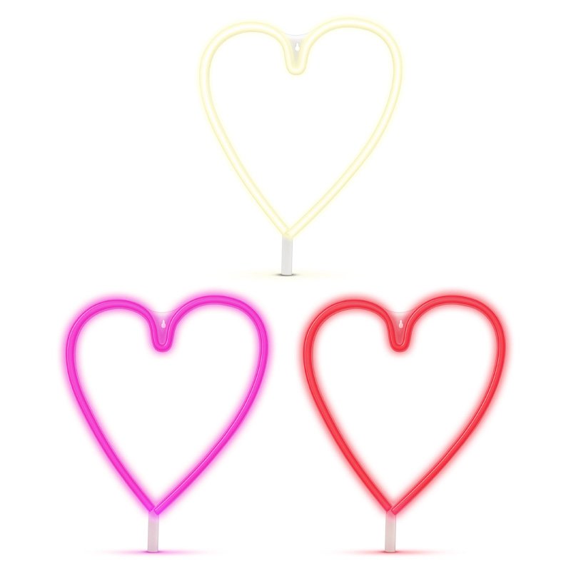 LUZ NEÓN CORAZÓN — vista 6 · GF Group