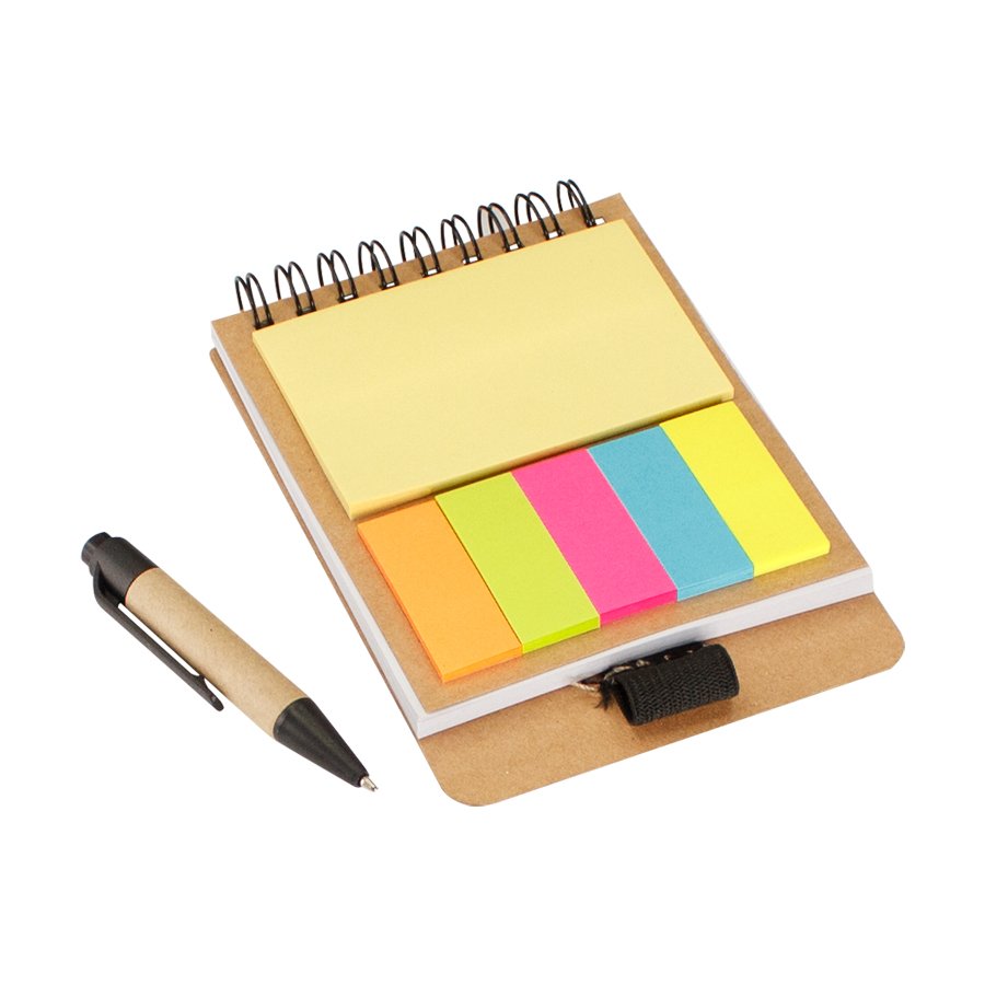 Memo Set Ecológico con Bolígrafo — vista 3 · GF Group