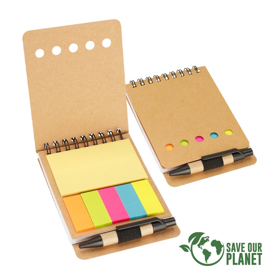 Memo Set Ecológico con Bolígrafo · GF Group