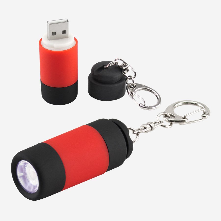 Llavero-Linterna LED Cargador USB — vista 6 · GF Group