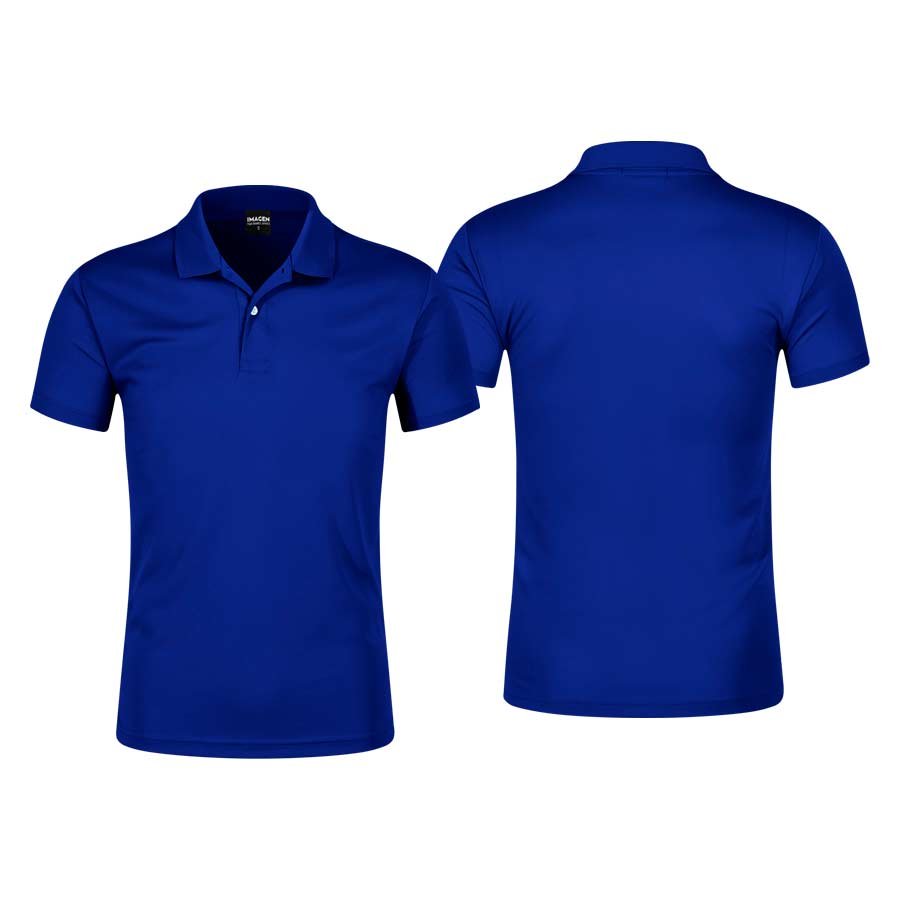 Polera Poliéster Hombre con Cuello — vista 3 · GF Group