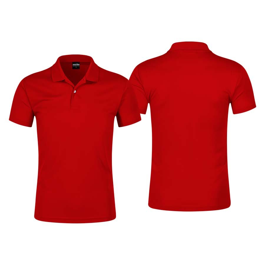Polera Poliéster Hombre con Cuello — vista 4 · GF Group