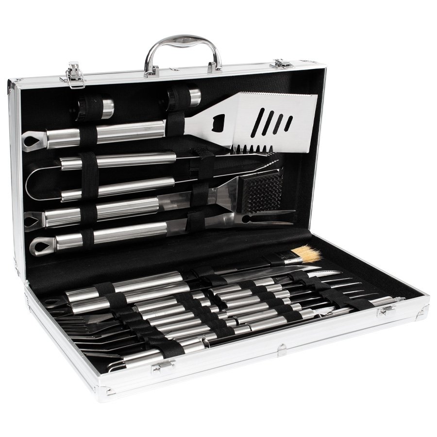 Deluxe BBQ Set Metálico de 24 piezas · GF Group