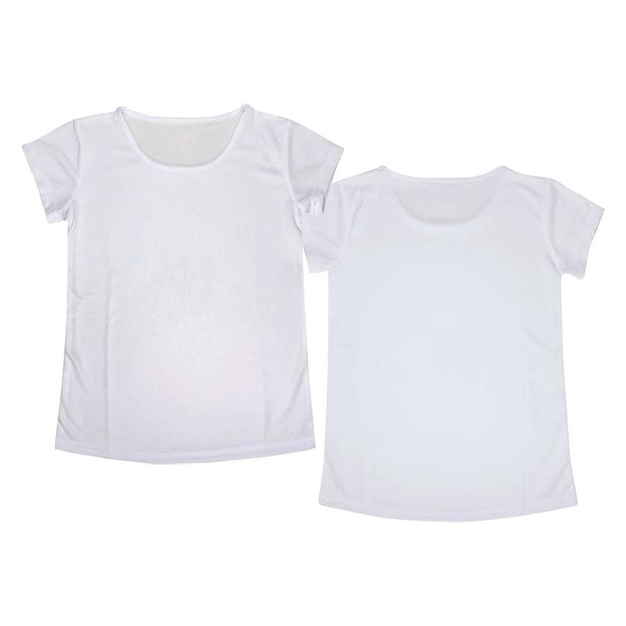 Polera Manga Corta Poliéster Mujer — vista 3 · GF Group
