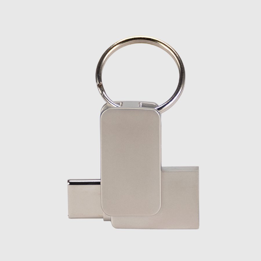 USB 3.0 Mini-Pendrive «Giro» de Acero inoxidable 16GB — vista 5 · GF Group