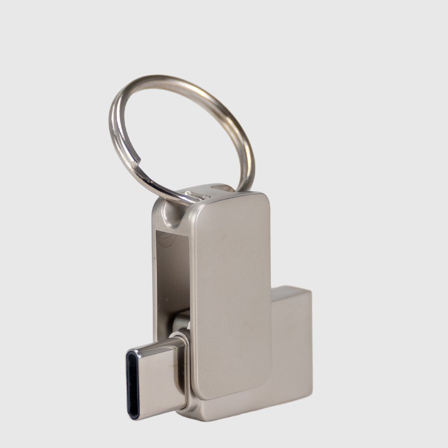 USB 3.0 Mini-Pendrive «Giro» de Acero inoxidable 16GB — vista 6 · GF Group